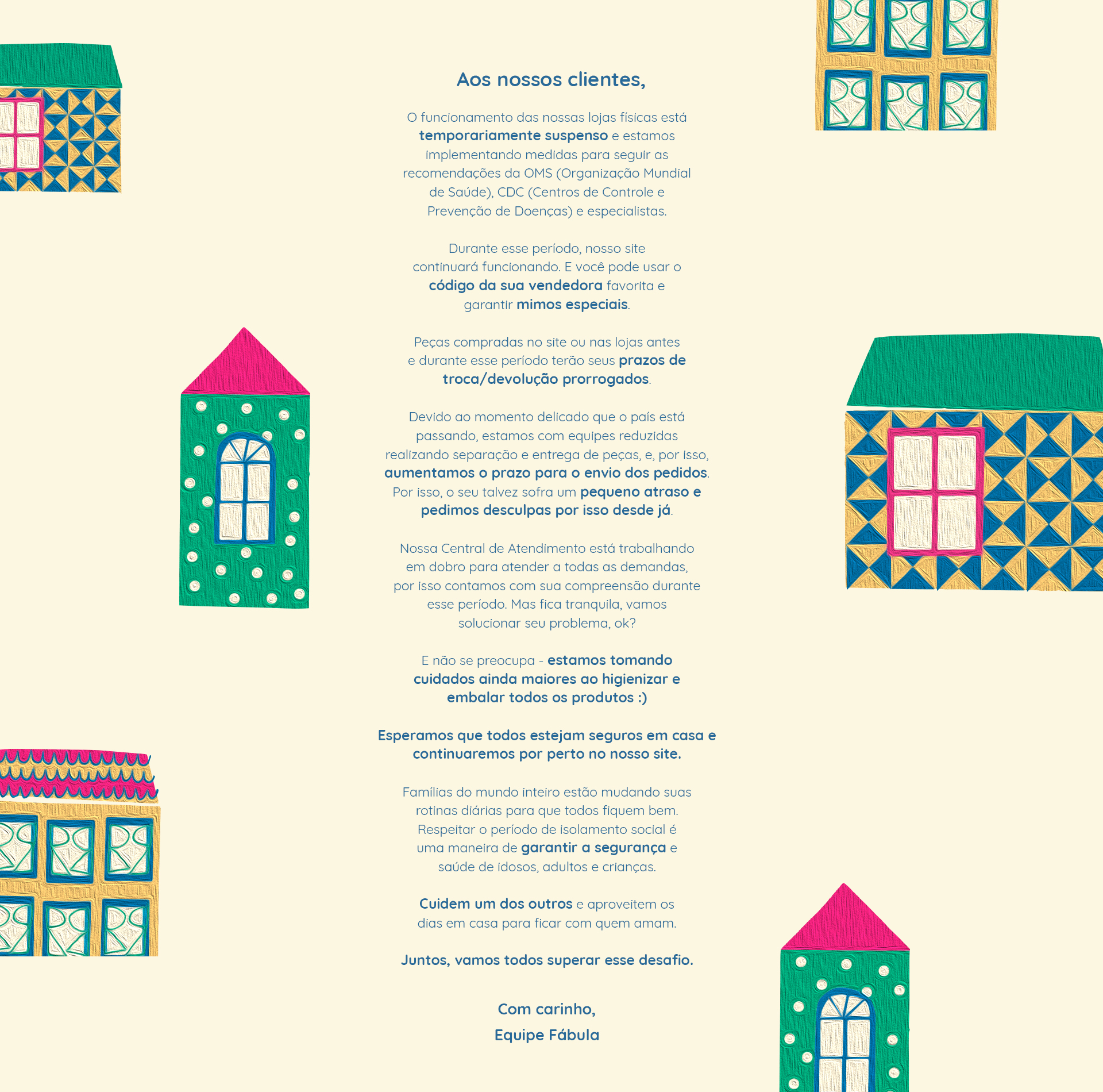 comunicado - covid19