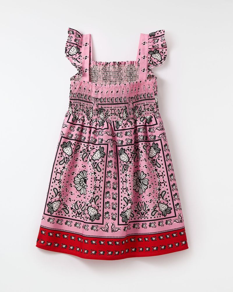 Vestido Morango Bandana