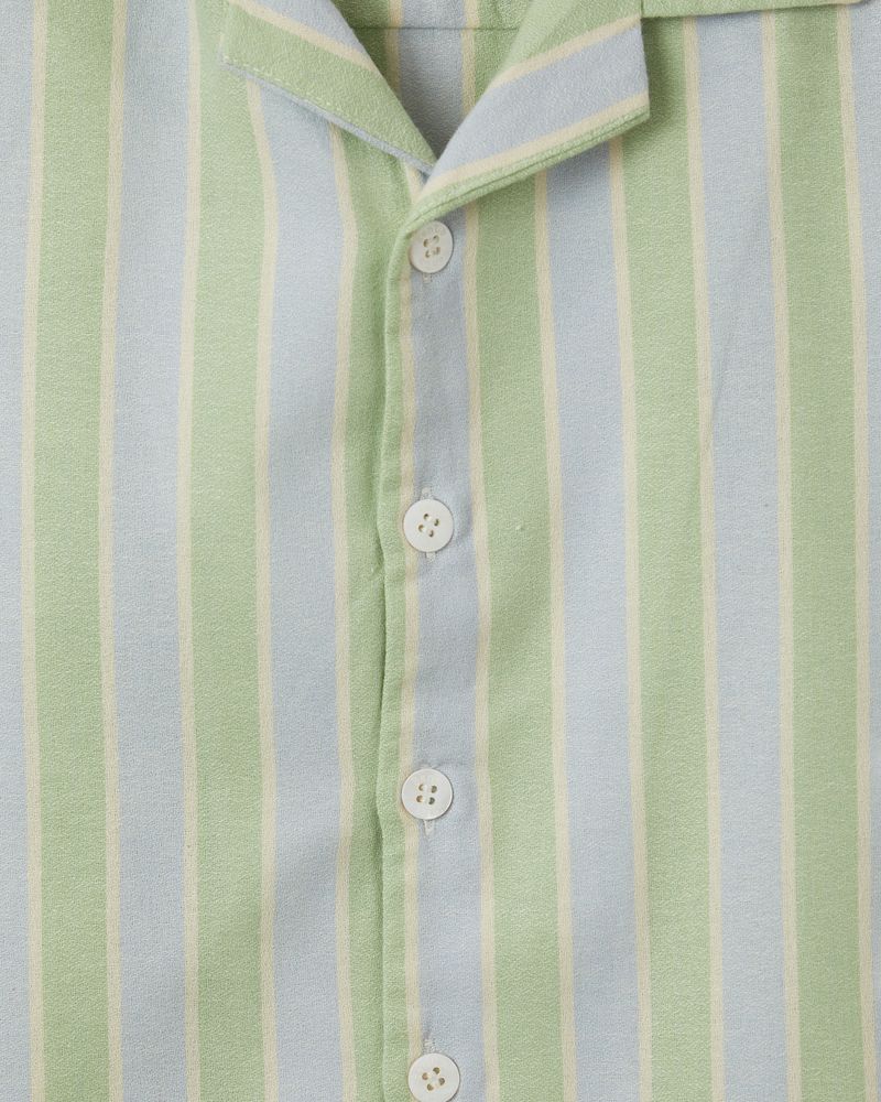 Camisa Fio Tinto Listrado Jardim Doce