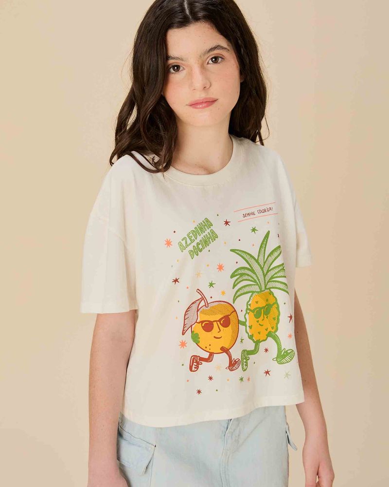 Camiseta Silk Azedinha Doce