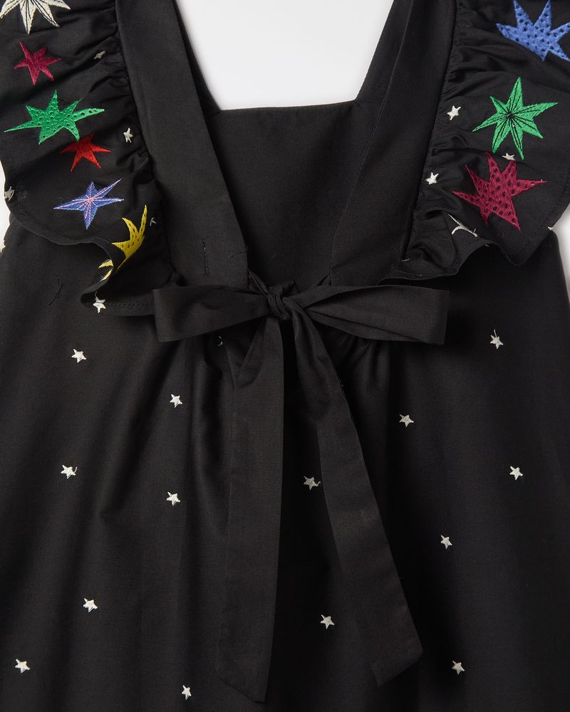 Vestido Festejo Bordado Cosmico