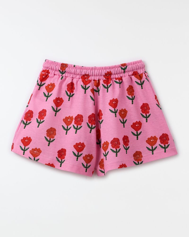 Short Malha Rosinha