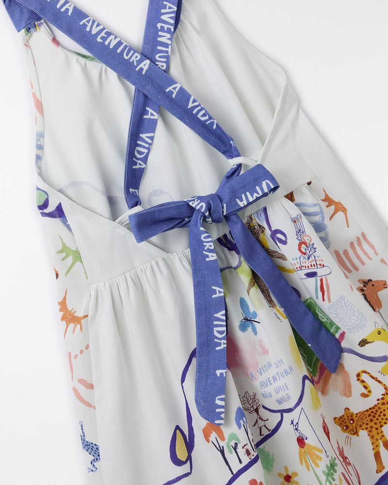 Vestido Trilha Da Aventura