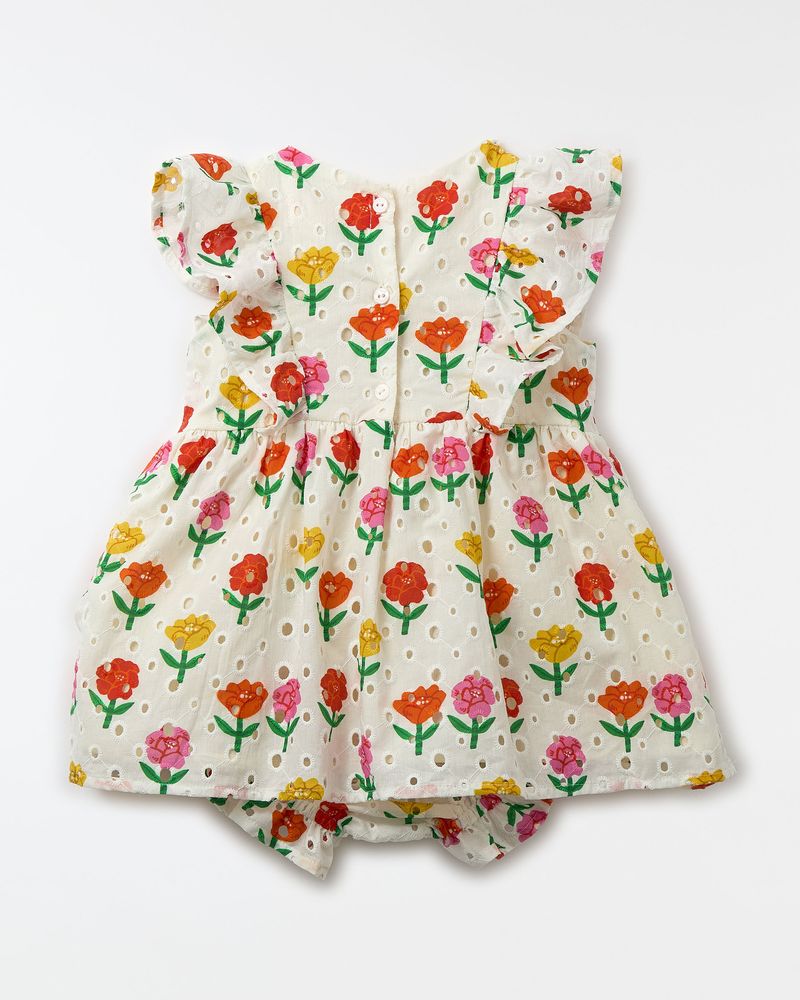 Vestido Bebe Laise Rosinha