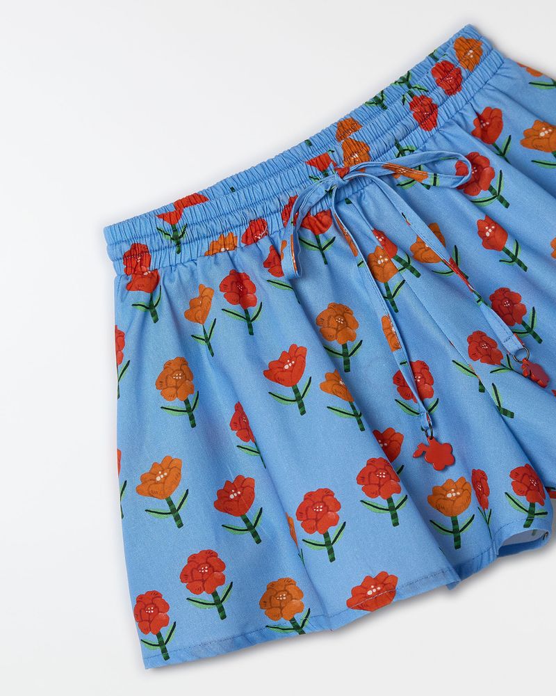 Short Rosinha Azul