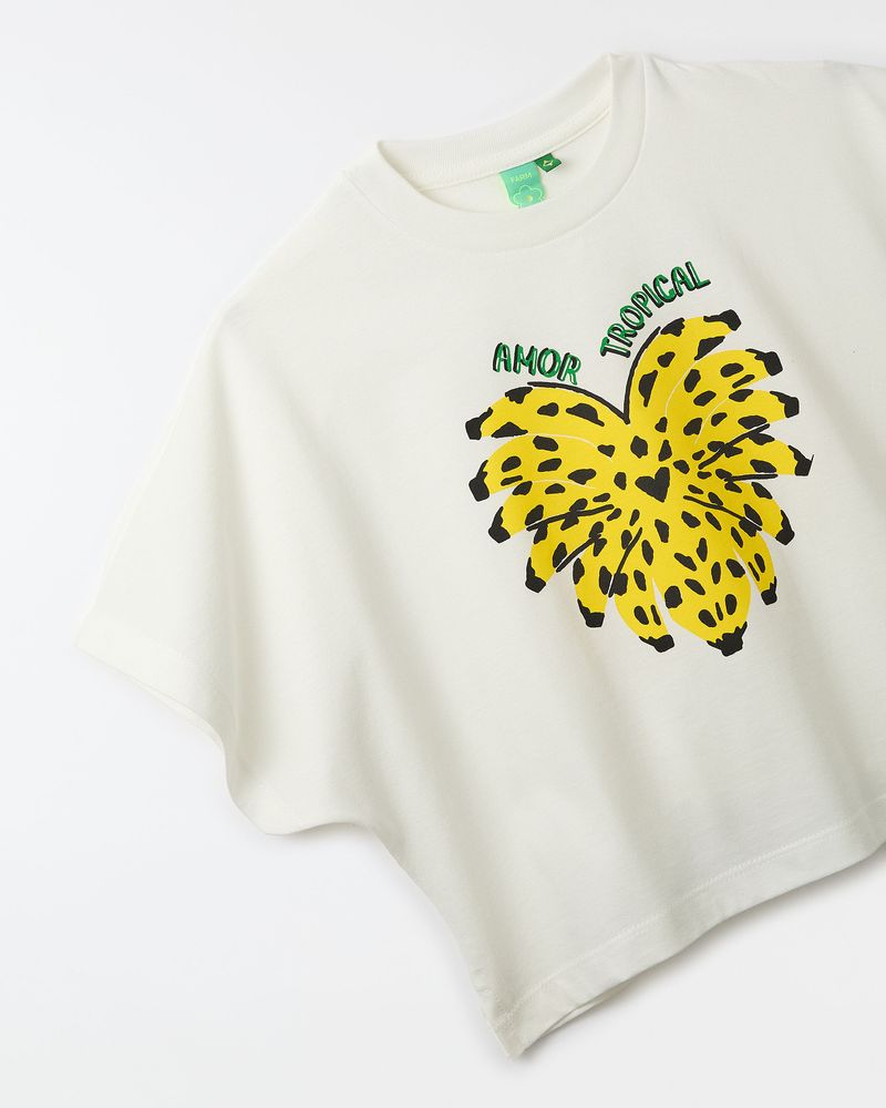 Camiseta Silk Amor Tropical