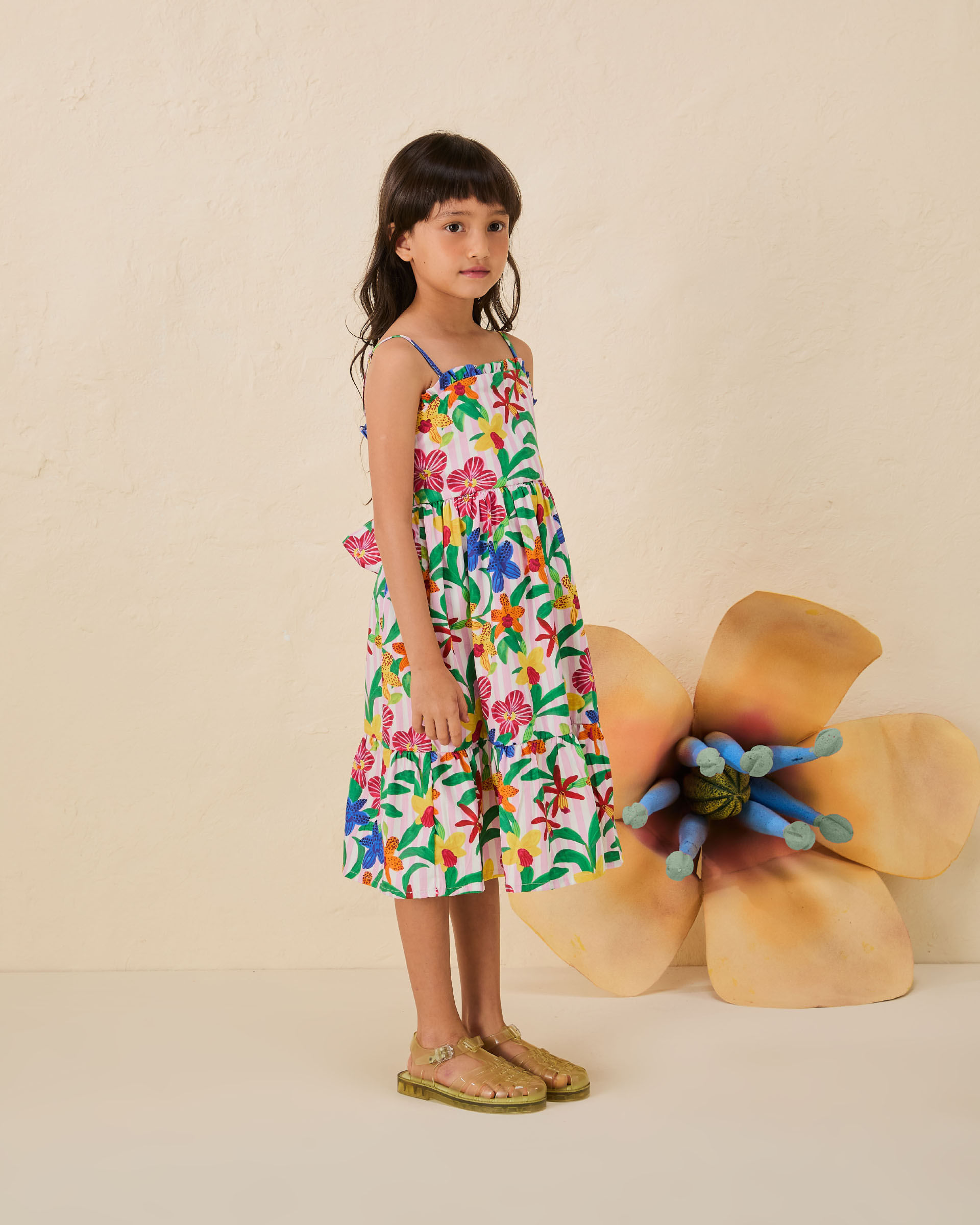 Vestido Orquidario