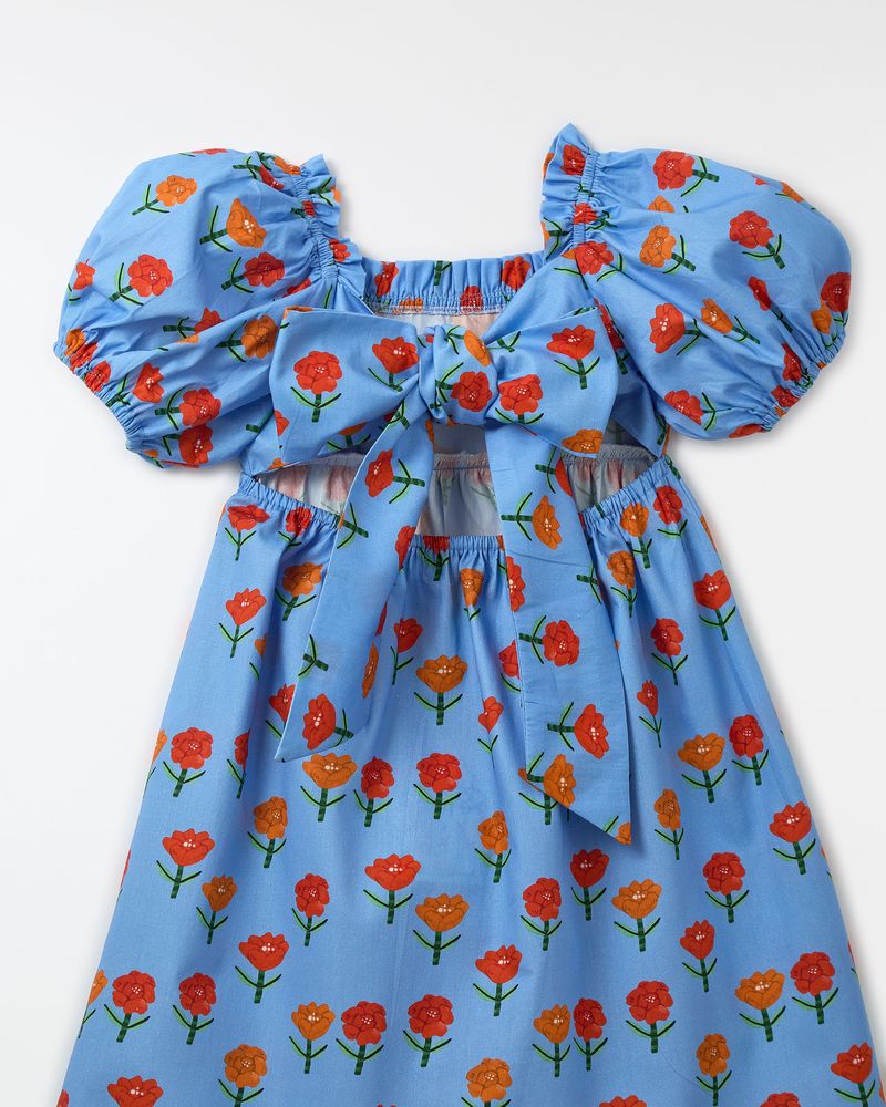 Vestido Rosinha Azul