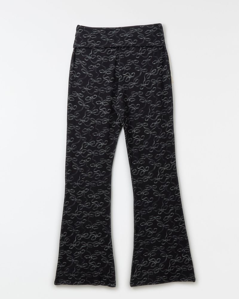 Legging Cós Dobrado Laços