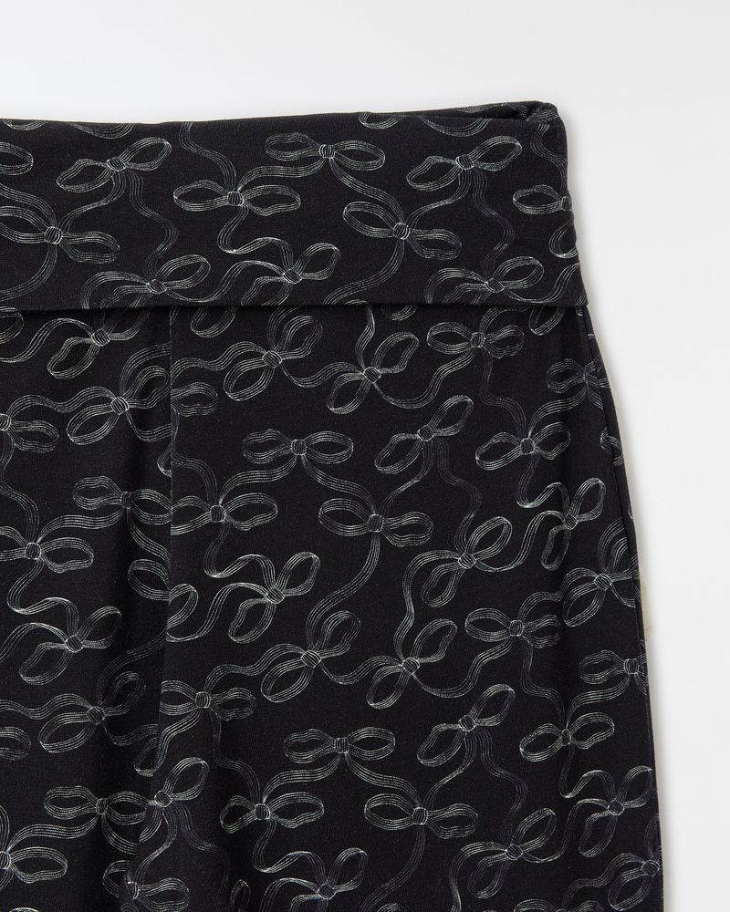 Legging Cós Dobrado Laços
