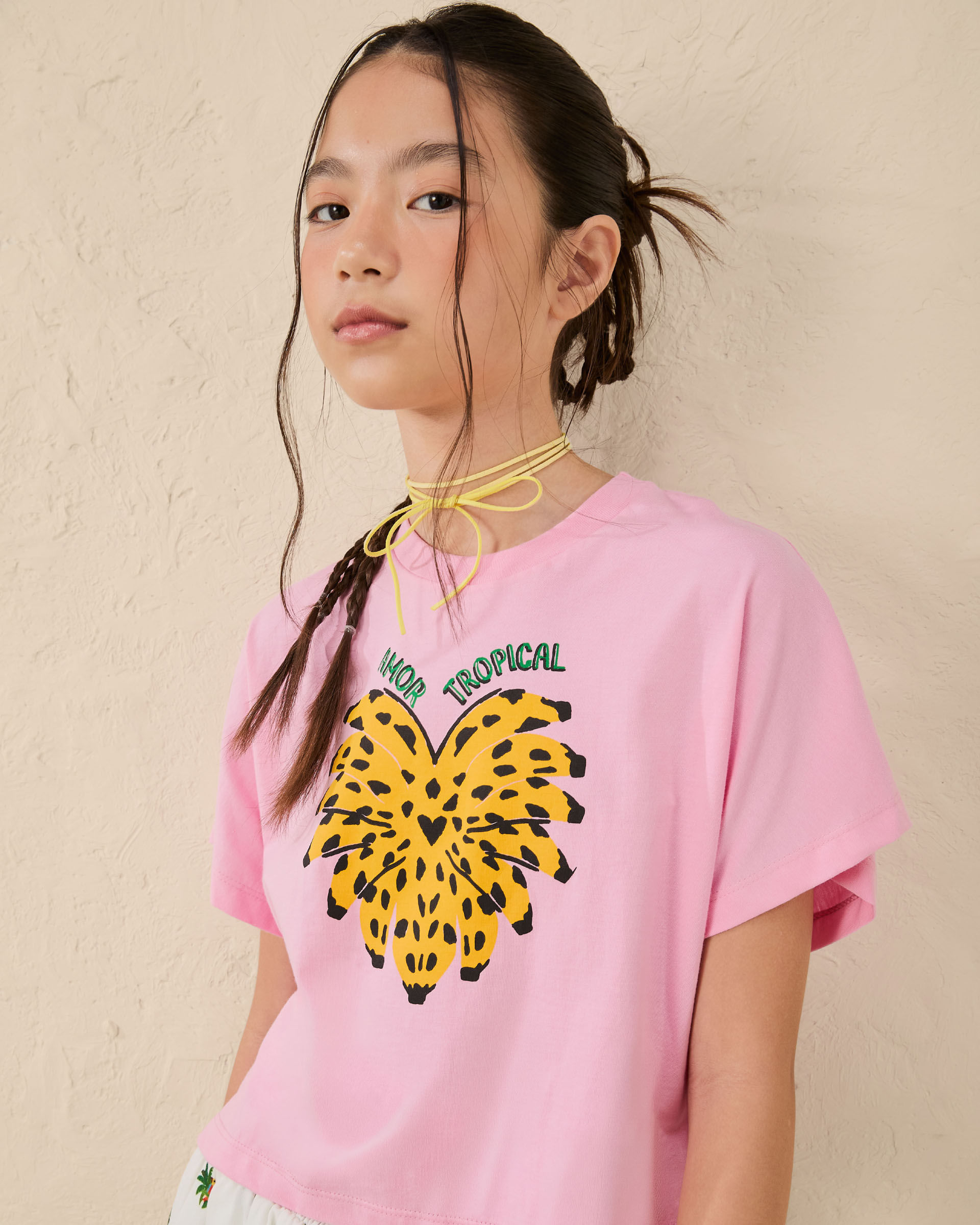 Camiseta Silk Amor Tropical