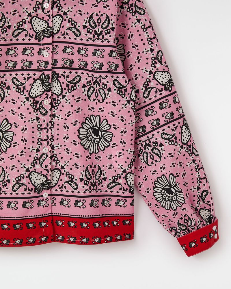 Camisa Bandana Morango Ml