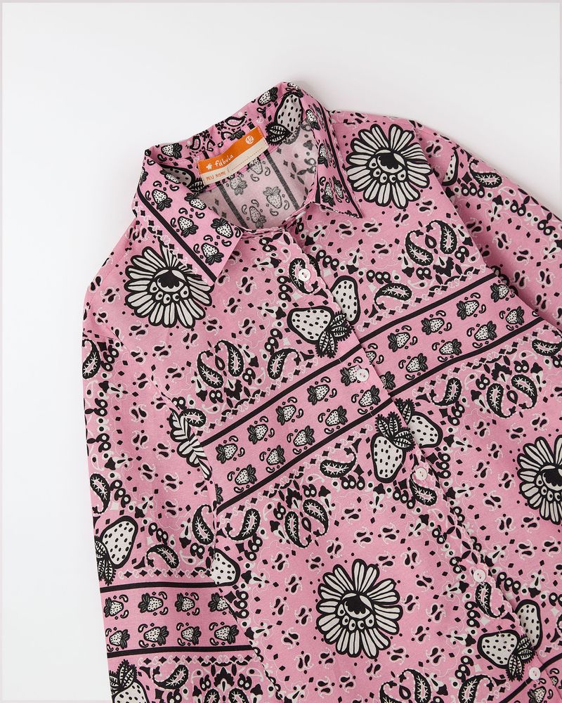 Camisa Bandana Morango Ml